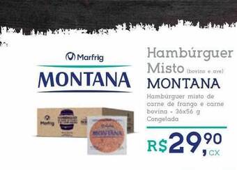 Tenda Atacado Hambúrguer Misto Montana oferta
