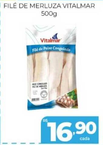 Supermercados Avenida Filé De Merluza Vitalmar 500g oferta