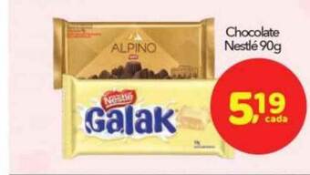 Lopes Supermercados Chocolate Nestlé 90g oferta