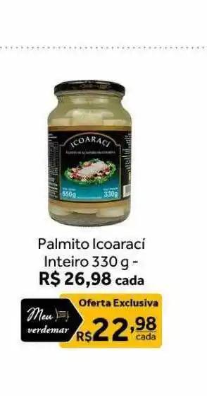 Palmito Icoaraci Inteiro