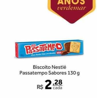 Verdemar Supermercado Biscoito Nestlé Passatempo Sabores oferta