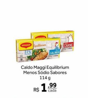 Verdemar Supermercado Caldo Maggi Equilibrium Menos Sodio Sabores oferta