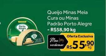 Verdemar Supermercado Queijo Minas Meia Cura Ou Minas Padrão Porto Alegre oferta