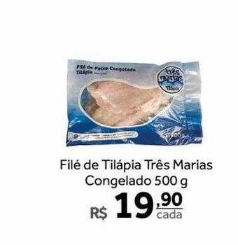 Verdemar Supermercado Filé De Tilápia Três Marias Congelado oferta