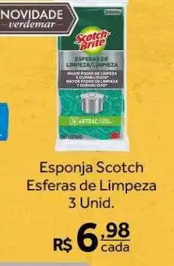 Verdemar Supermercado Esponja Scotch Esferas De Limpeza oferta