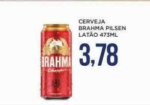 Cerveja Brahma Pilsen Latão