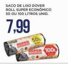 Apoio Mineiro Saco De Lixo Dover Roll Super Econômico oferta