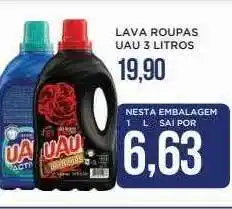 Apoio Mineiro Lava Roupas Uau 3 Litros oferta