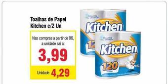 Spani Atacadista Toalhas De Papel Kitchen C 2 Un oferta