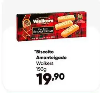 Zaffari Biscoito Amanteigado Walkers oferta