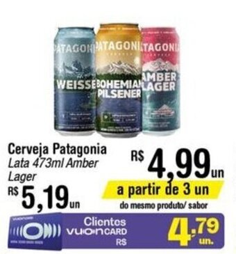 Fort Atacadista Cerveja Patagonia 473ml oferta