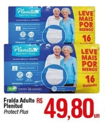 Fort Atacadista Fralda Adulto Plenitud oferta