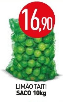 Calvo Atacadista Limao Taiti saco 10kg oferta