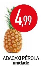 Calvo Atacadista Abacaxi Perola unidade oferta