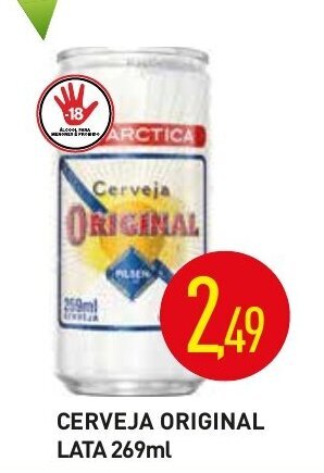 Cerveja Original lata 269ml