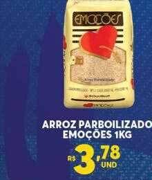 Atacadão Centro Sul Arroz Parboilizado Emoções oferta