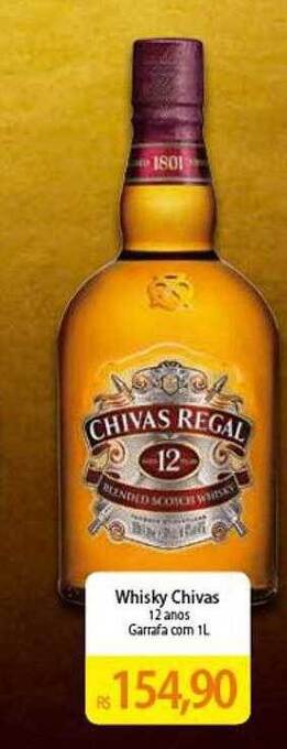 Atacadão Whisky Chivas 12 Anos Garrafa oferta