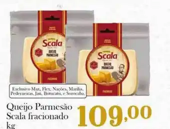 Confiança Supermercados Queijo Parmesão Scala Fracionado Kg oferta