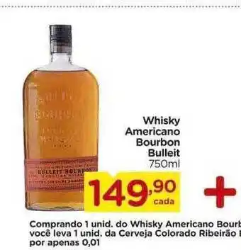 Carrefour Whisky Americano Bourbon Bulleit oferta
