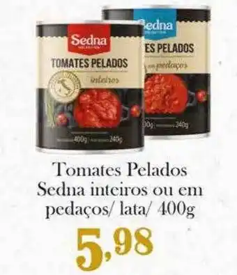 Confiança Supermercados Tomates Pelados Sedna Inteiros Ou Em Pedaços - Lata oferta