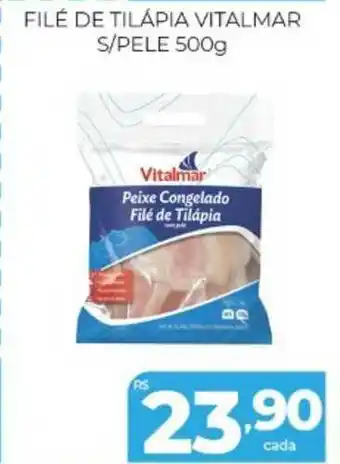 Supermercados Avenida Filé De Tilápia Vitalmar S Pele 500g oferta