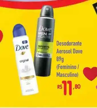 Desodorante Aerosol Dove 89g