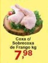 Rossi Supermercado Coxa c/ Sobrecoxa de Frango 1kg oferta