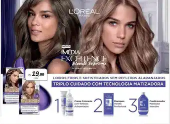Drogal L'oréal Paris Creme Colorante Shampoo Condicionador oferta