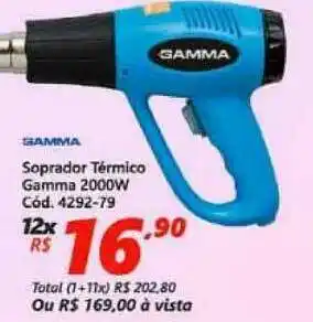 Soprador Térmico Gamma 2000w