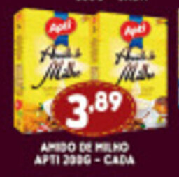 Supermercados Cristal Amido de Milho Apti 200g cada oferta