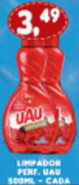 Supermercados Cristal Limpador Perf. Uau 500ml cada oferta