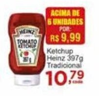 Rossi Supermercado Ketchup Heinz 397g Tradicional oferta