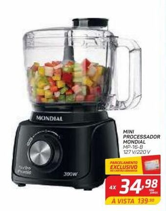 GBarbosa Mini processador mondial oferta