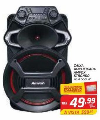 GBarbosa Caixa amplificada amvox strondo oferta