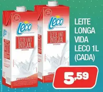 Costazul Supermercados Leite longa vida leco 1l oferta
