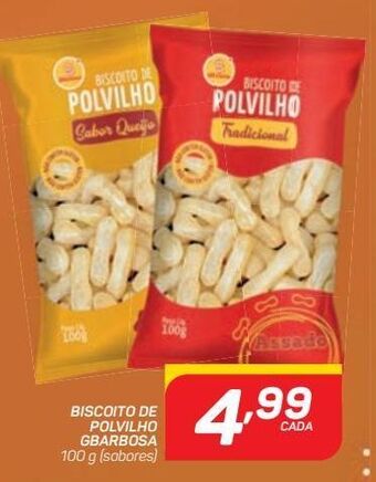 Biscoito de polvinho gbarbosa 100g