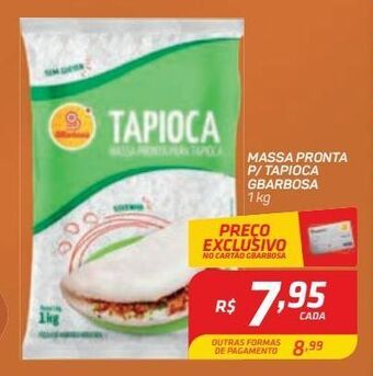 Massa pronta p/ tapioca gbarbosa kg