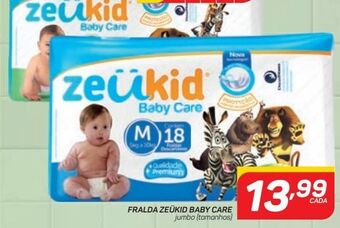 GBarbosa Fralda zeükid baby care jumbo oferta