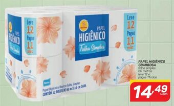 GBarbosa Papel higiênico gbarbosa oferta
