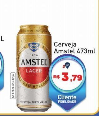 Tonin Superatacado Cerveja amstel 473ml oferta
