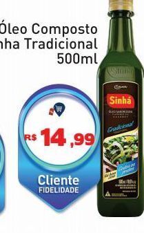 Óleo composto sinha tradicional 500ml
