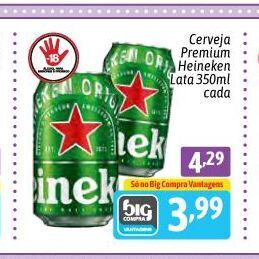 Supermercados Big Compra Cerveja oferta