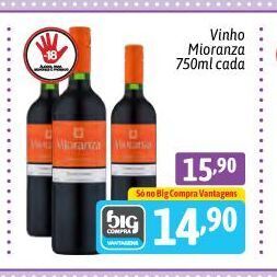 Supermercados Big Compra Vinho oferta