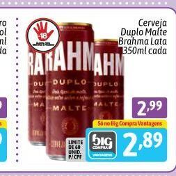 Supermercados Big Compra Cerveja oferta