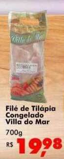 Big Box Filé De Tilápia Congelado Villa Do Mar oferta