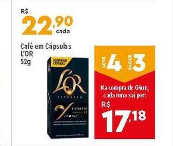 Café Em Cápsulas L'or