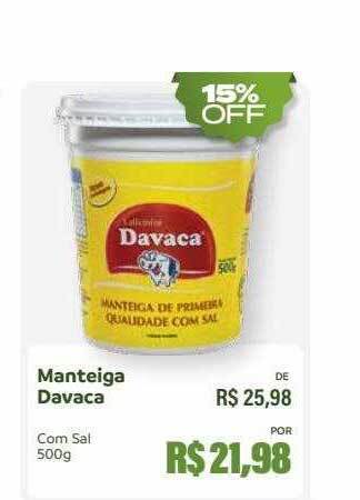 Hiperideal Supermercados Manteiga Davaca oferta