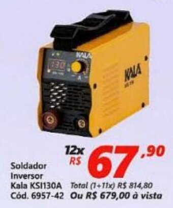 Soldador Inversor Kala KSI130A