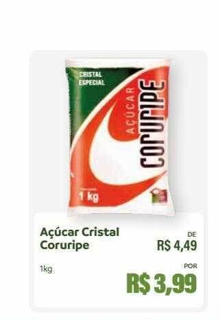 Hiperideal Supermercados Açúcar Cristal Coruripe oferta