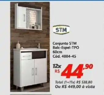 Lojas Becker Conjunto STM Balc-Espel TPO 60cm oferta